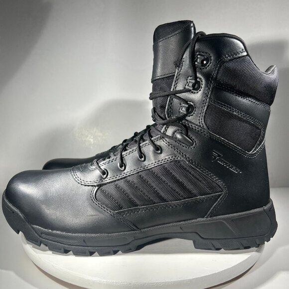 NEW Bates Wolverine Mens Size 15 M Boots Tactical Sport 2 Tall Side Zip Work Blk - Picture 1 of 11